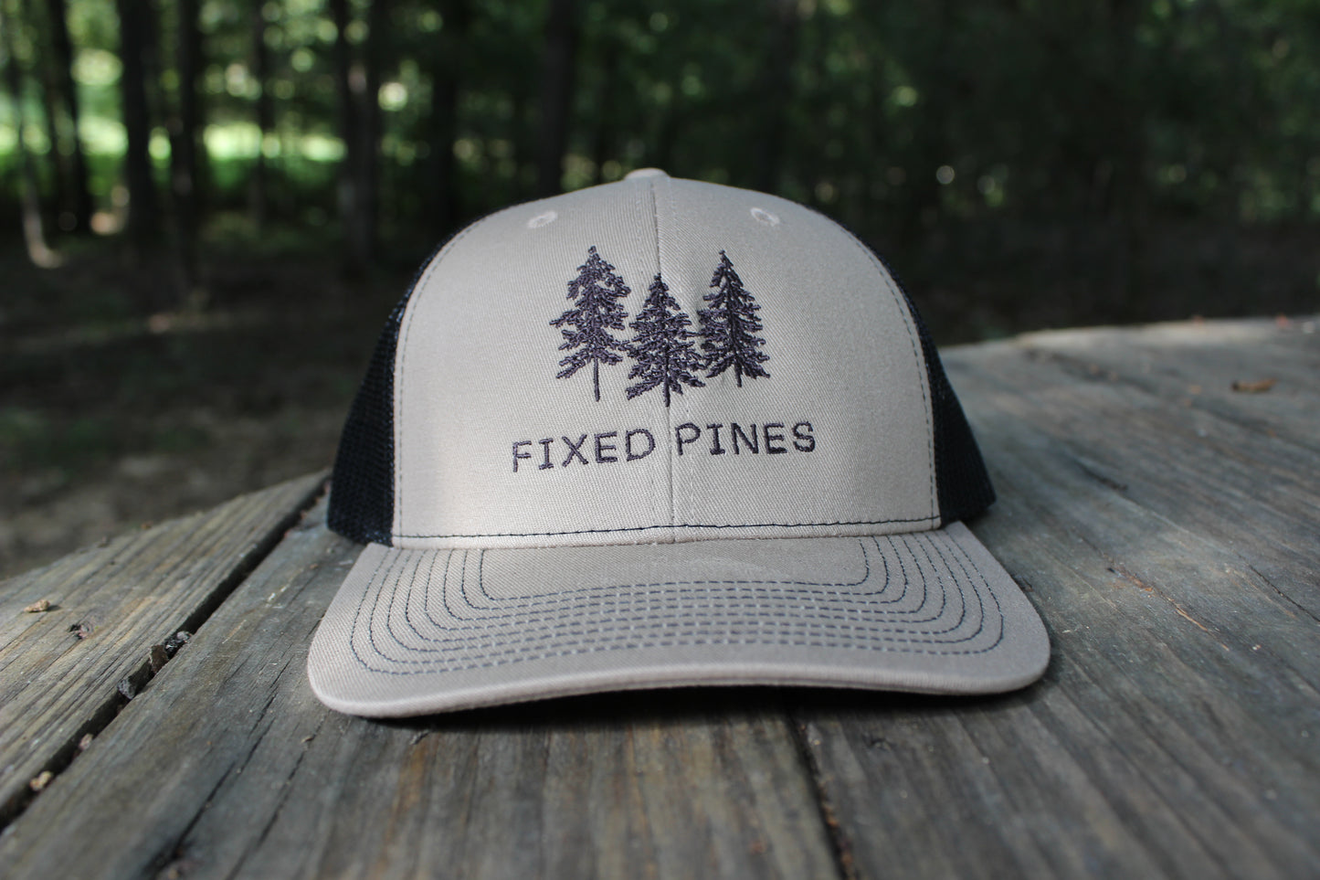 Fixed Pines Original SnapBack- Tan