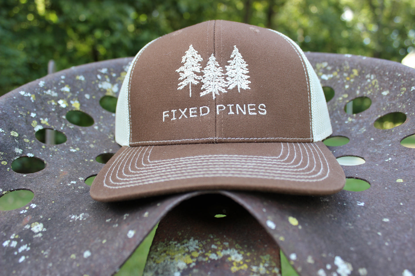 Fixed Pines Original SnapBack- Brown